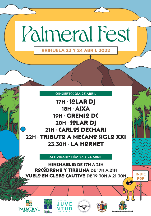 cartel festival palmeral fest