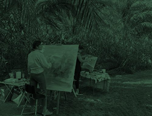 Miguel Mellado gana el II Concurso de Pintura Palmeral de Orihuela