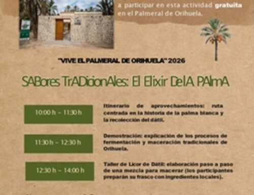 Vive el Palmeral de Orihuela 2026